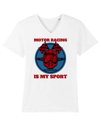Motor Racing Is My Sport White