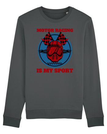 Motor Racing Is My Sport Anthracite