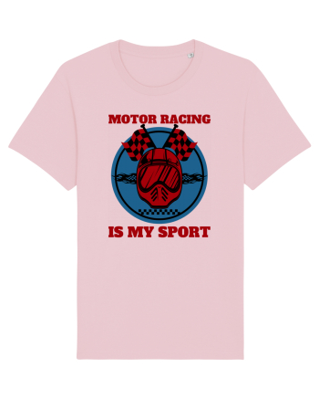 Motor Racing Is My Sport Cotton Pink