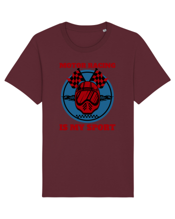 Motor Racing Is My Sport Burgundy