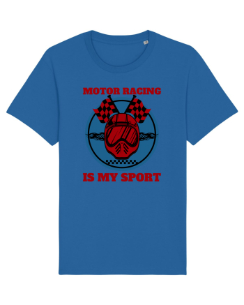 Motor Racing Is My Sport Royal Blue