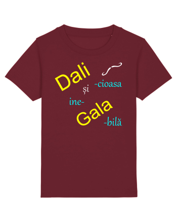Dali-cioasă și ine-Gala-bilă Burgundy