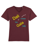 Dali-cioasă și ine-Gala-bilă Tricou mânecă scurtă guler V Bărbat Presenter