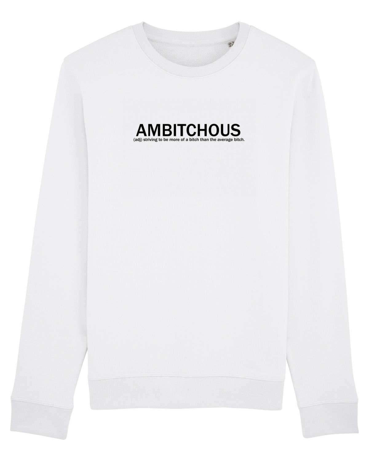 Bluză mânecă lungă Unisex Rise White