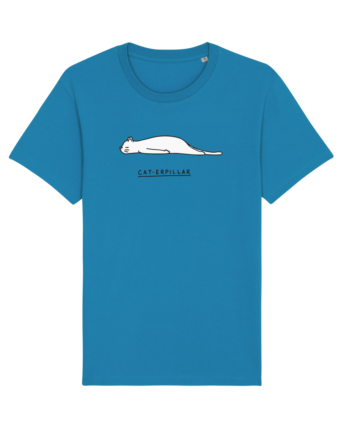 Tricou mânecă scurtă Unisex Rocker Azur