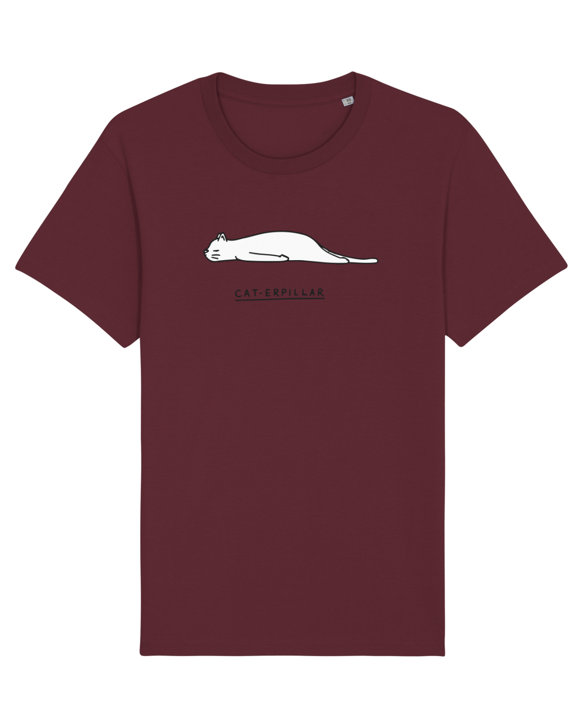 Tricou mânecă scurtă Unisex Rocker Burgundy