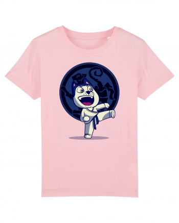 Karate Dog Cotton Pink