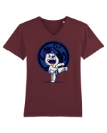 Karate Dog Tricou mânecă scurtă guler V Bărbat Presenter
