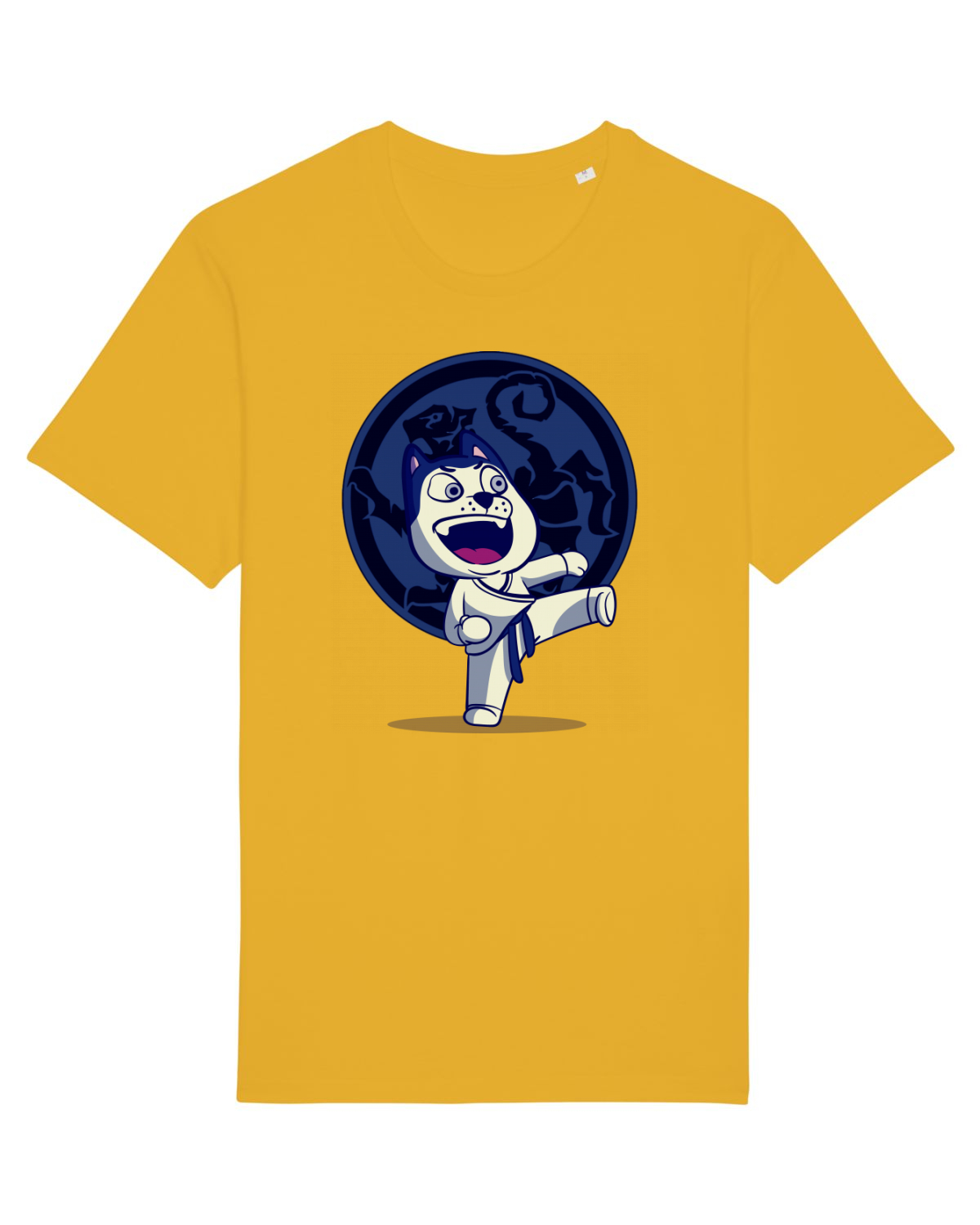 Tricou mânecă scurtă Unisex Rocker Spectra Yellow