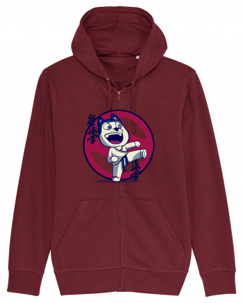 Karate Dog Burgundy