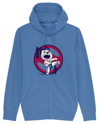 Karate Dog Bright Blue