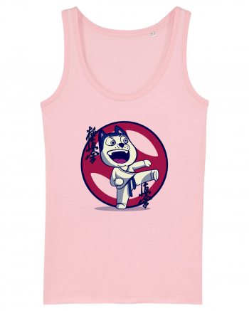 Karate Dog Cotton Pink