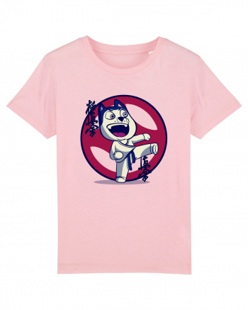 Karate Dog Cotton Pink