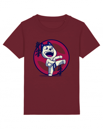 Karate Dog Burgundy