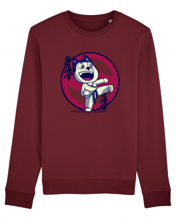 Karate Dog Burgundy