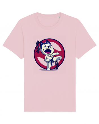 Karate Dog Cotton Pink