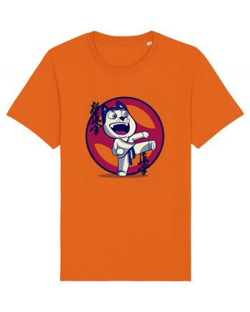 Karate Dog Bright Orange