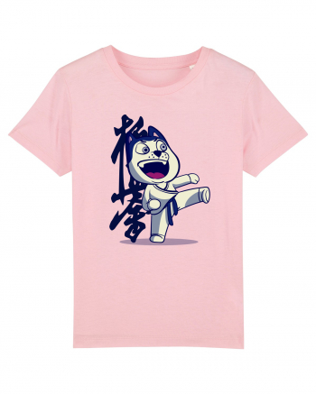 Karate Dog Cotton Pink