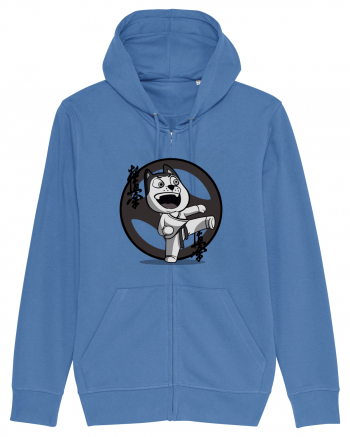 Karate Dog Bright Blue