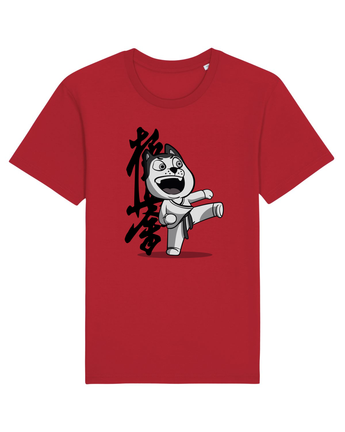 Tricou mânecă scurtă Unisex Rocker Red