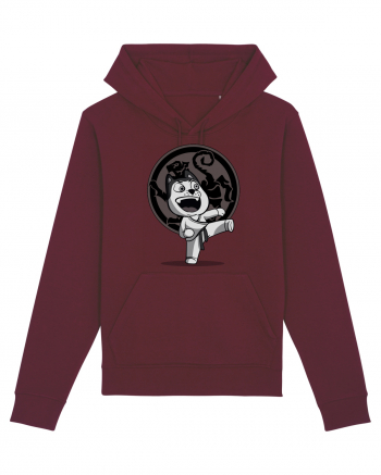 Karate Dog Burgundy