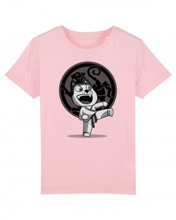 Karate Dog Cotton Pink