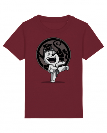 Karate Dog Burgundy