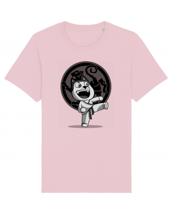 Karate Dog Cotton Pink