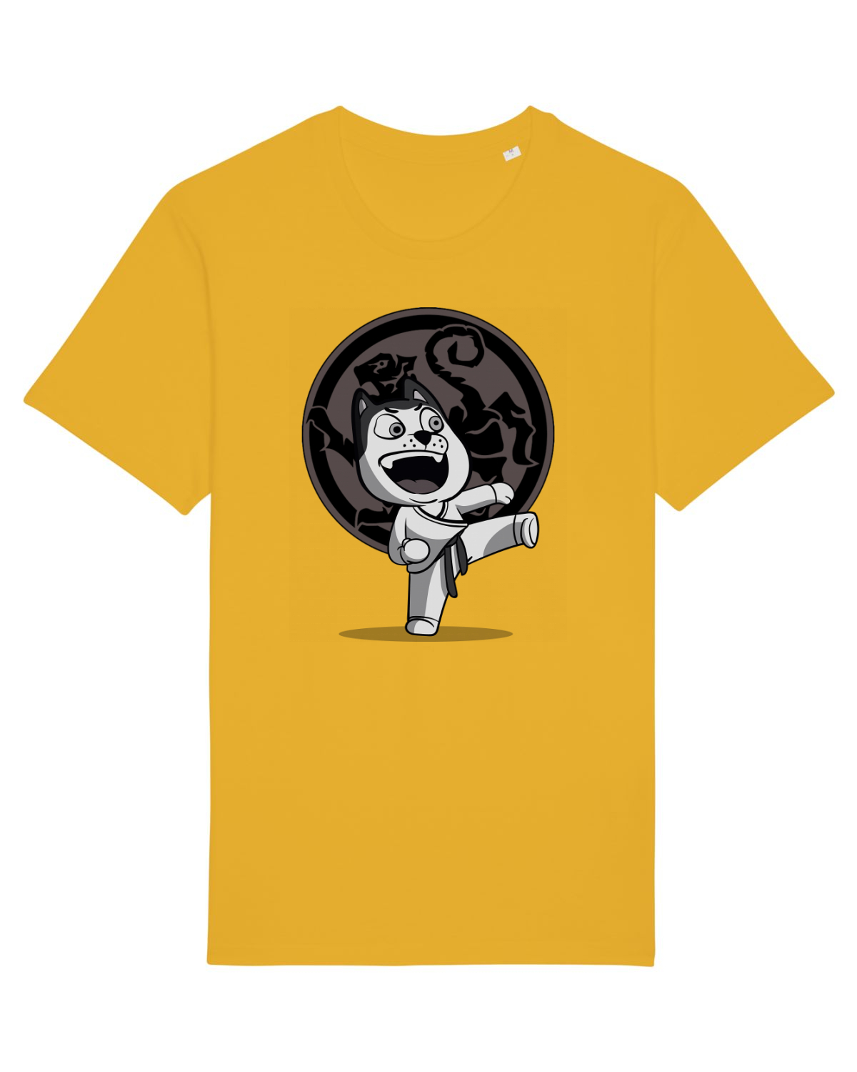Tricou mânecă scurtă Unisex Rocker Spectra Yellow