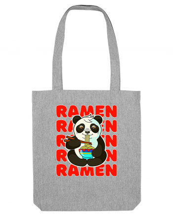 Ramen Panda Heather Grey