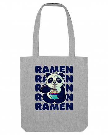 Ramen Panda Heather Grey