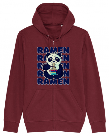 Ramen Panda Burgundy