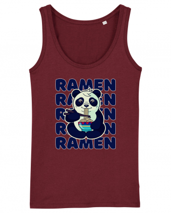 Ramen Panda Burgundy