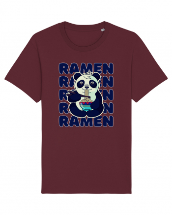 Ramen Panda Burgundy