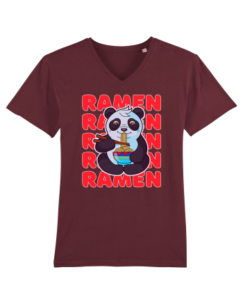 Ramen Panda Burgundy