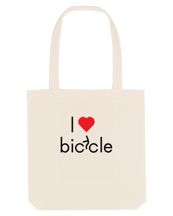 I Love Bicycle Natural