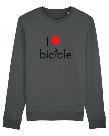 I Love Bicycle Anthracite