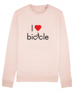 I Love Bicycle Bluză mânecă lungă Unisex Rise