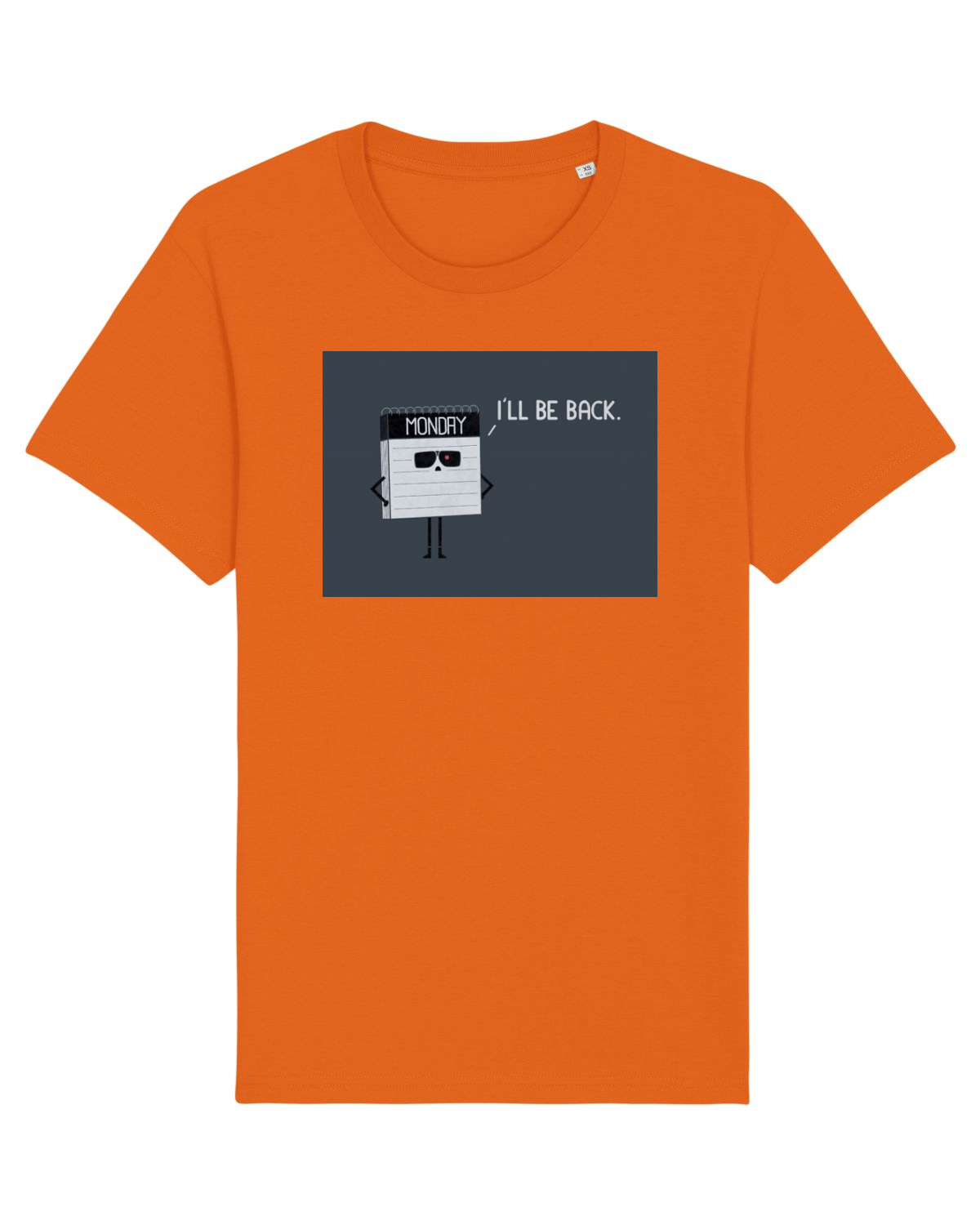 Tricou mânecă scurtă Unisex Rocker Bright Orange
