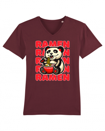 Ramen Panda Burgundy