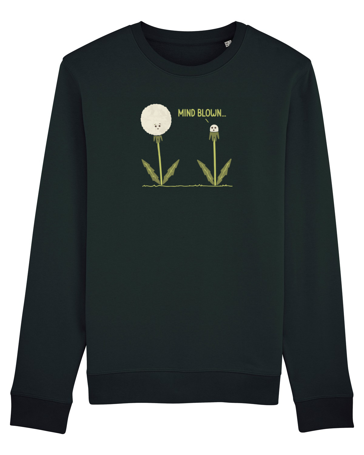 Bluză mânecă lungă Unisex Rise Black