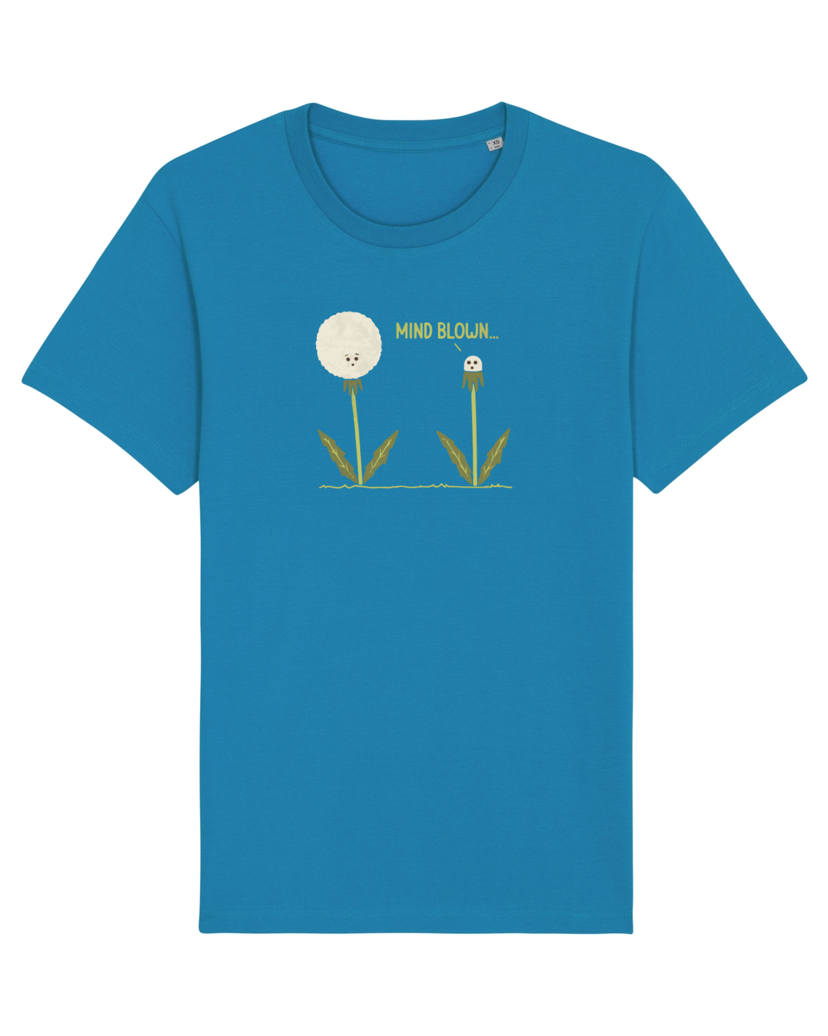 Tricou mânecă scurtă Unisex Rocker Azur