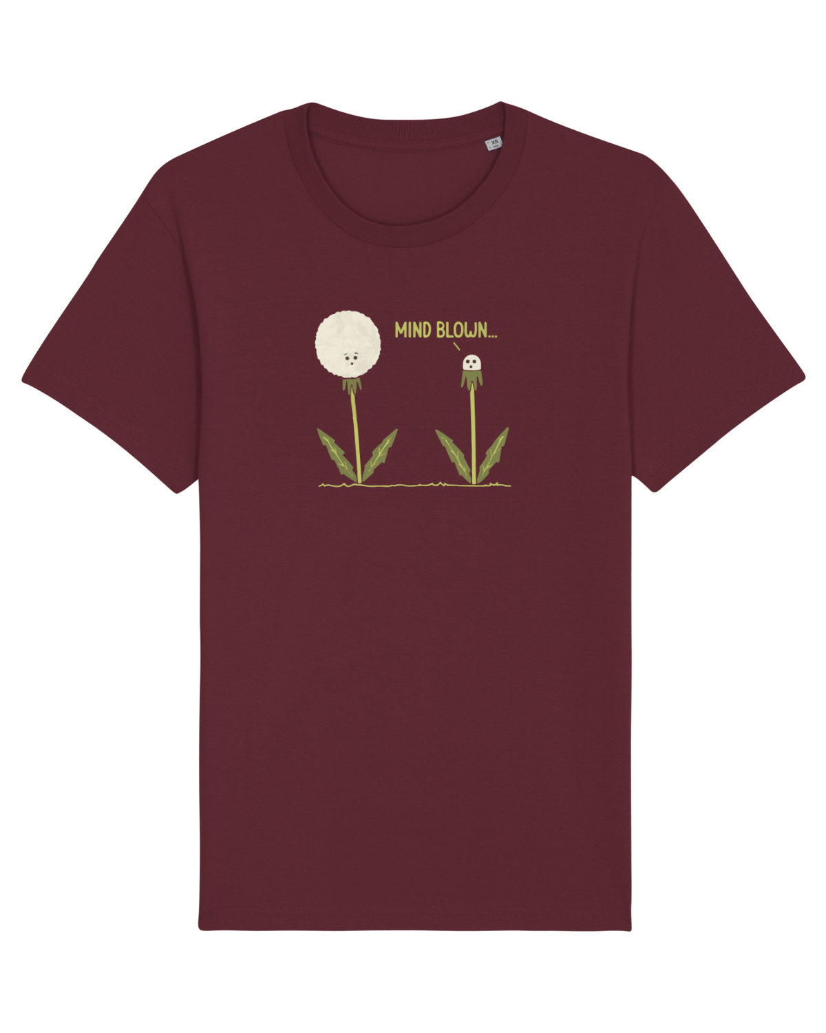 Tricou mânecă scurtă Unisex Rocker Burgundy