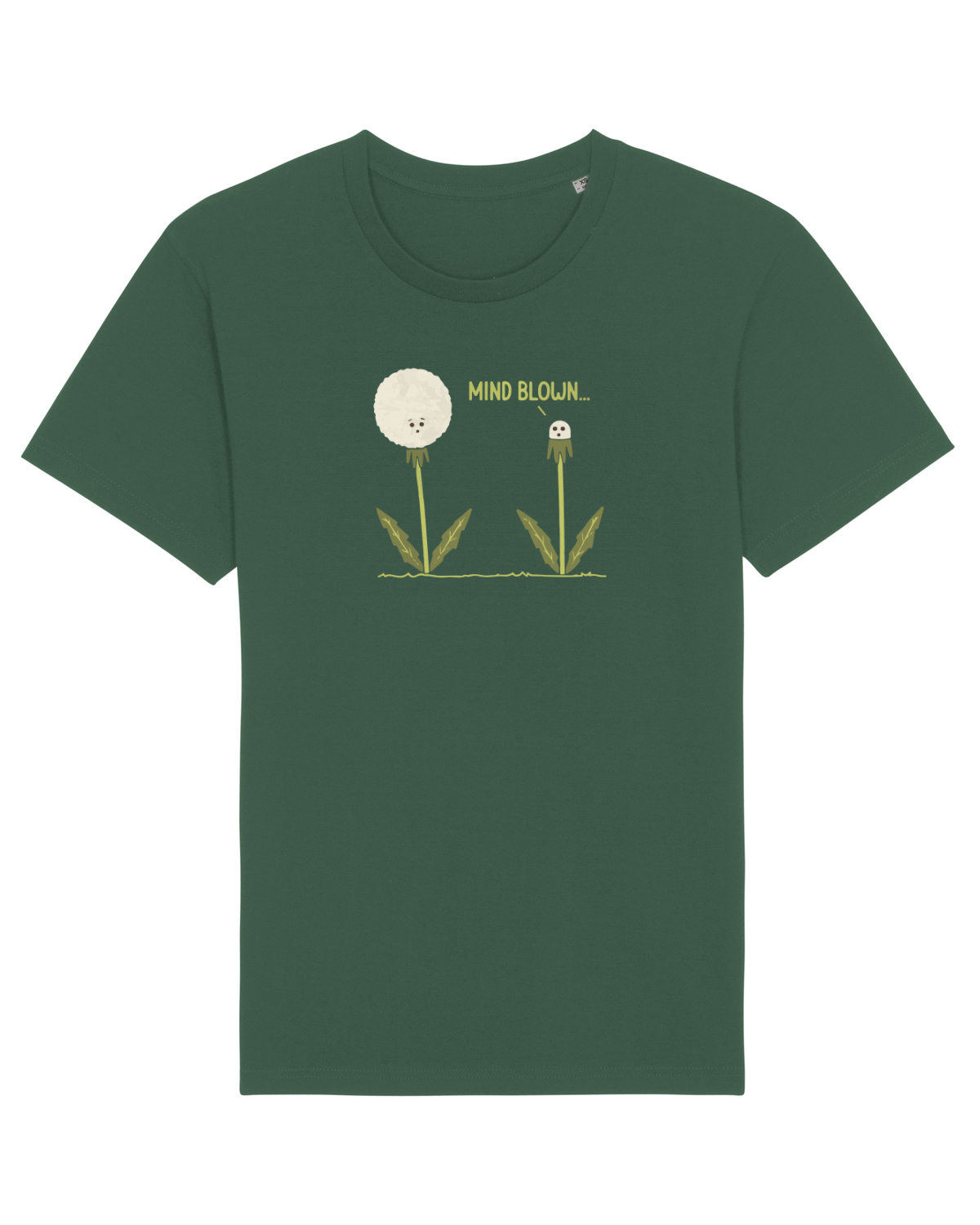 Tricou mânecă scurtă Unisex Rocker Bottle Green