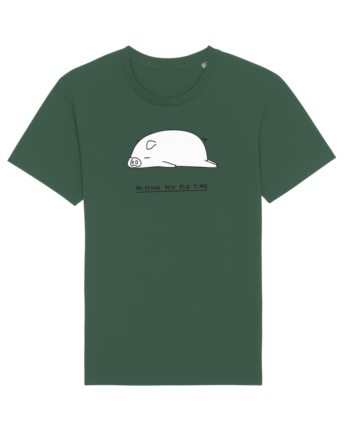 Tricou mânecă scurtă Unisex Rocker Bottle Green