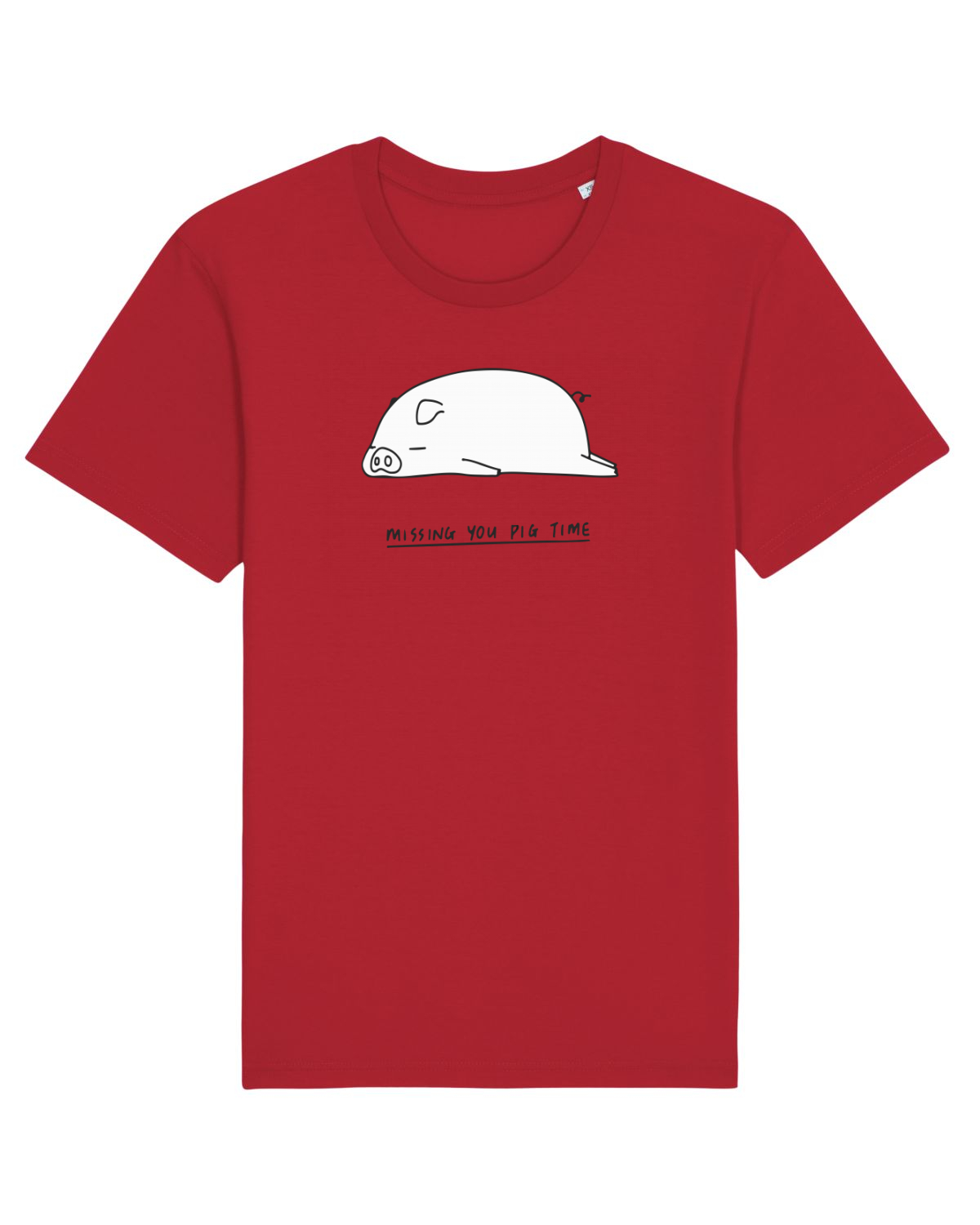 Tricou mânecă scurtă Unisex Rocker Red