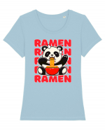 Ramen Panda Tricou mânecă scurtă guler larg fitted Damă Expresser