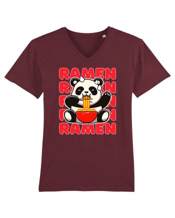 Ramen Panda Burgundy