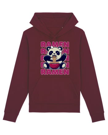 Ramen Panda Burgundy