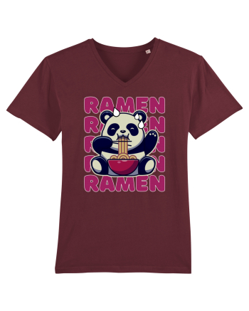 Ramen Panda Burgundy